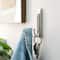 Command™ Decorative Double Hooks, Brushed Nickel